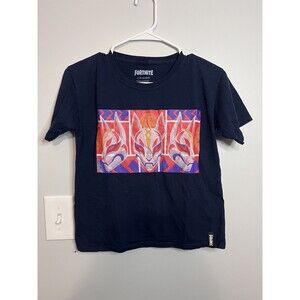 Fortnite Youth Boys Graphic T-Shirt Blue Size L 10–12 Video Game Tee